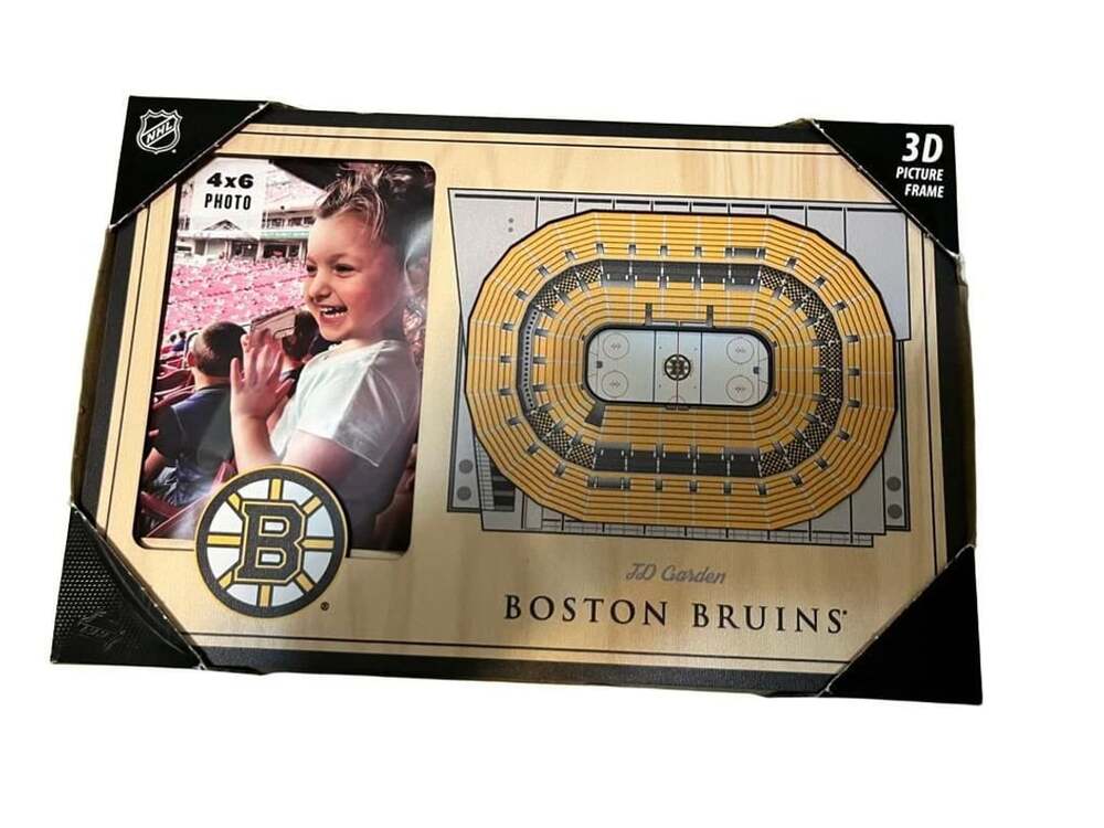 Boston Bruins 3D StadiumView Picture Frame 4x6 Photo TD Garden